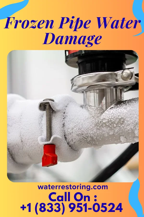 Frozen Pipe Water Damage in Caddo Valley, AR